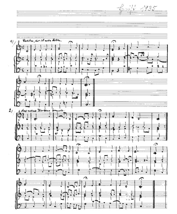 12 Buch-Choräle