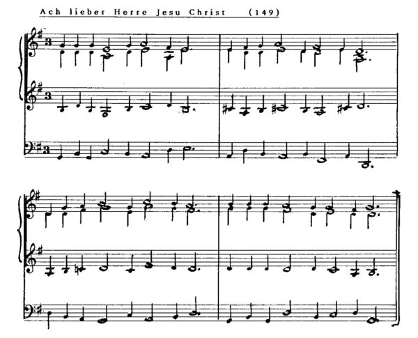 Ach lieber Herre Jesu Christ (149)