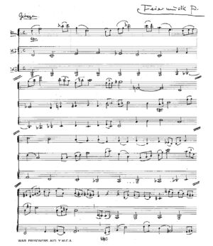 Feiermusik für Flöte u. 2 Violinen