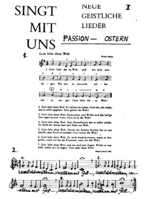 Singt mit uns - Neue Geistliche Lieder - Passion - Ostern II