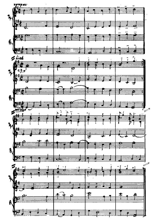 Vorspiel und Lied