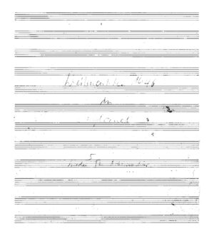Weihnachten 1946 in England - 5 Lieder für Männerchor