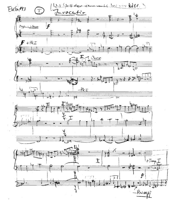 Wo Gott der Herr nicht bei uns hält - EKG 193